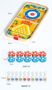 Jeu de fléchettes rapide interactif pour parents et enfants : Serpent, Échecs, Hockey sur glace, Bowling, Table de jeu - Product Image 5
