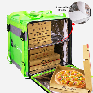 Sac à dos isotherme pour aliments de grande taille, imperméable, personnalisé, pour moto, pizza, livraison - Product Image 3