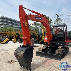 5,5 toneladas usado DOOSAN DH55 95% nuevo Original con EPA CE agrícola usado 5,5 toneladas excavadora Doosan55 excavadora de segunda mano - Product Image 4