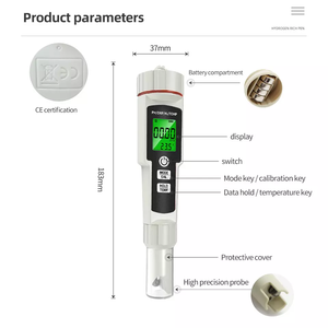 H2 수소미터 pH 테스트 펜 ORP 음전위계 4in1 기능 수질 검출 펜 - Product Image 2