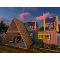 Maison conteneur pliable à double aile extensible à faible coût 20ft 40ft, cabine préfabriquée habitable, vente directe usine pour la vente en gros mondiale