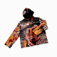 Textile de maison design personnalisé short homme tissu tapisserie couverture tissé à capuche tissu