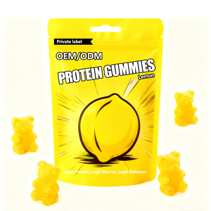 Bonbons gélifiés riches en protéines de lactosérum pour adultes, soutiennent la santé cardiovasculaire et fournissent une énergie durable, nutrition sportive - Product Image 3