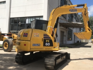 รถขุดตีนตะขาบเคท โคมาสึ รุ่น PC60 PC60-7 PC60-8 ขนาด 6 ตัน รถขุดไฮดรอลิกขนาดเล็ก พร้อมชิ้นส่วนหลักๆ รุ่น PC58/PC60/PC70/PC78 - Product Image 4