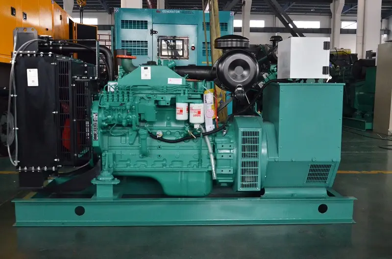 Rostfreies Denyo-Design Super Silent 125kva Diesel-Generator 100kw Strom generator made in China