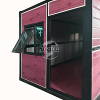 Bureaux et maisons modulaires en acier pliables à succès, design moderne, insonorisés/imperméables, mobiles et portables, pour une utilisation en chambre à coucher