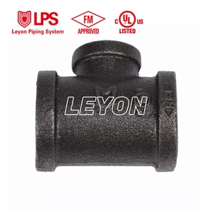 Tuyaux de lutte contre l'incendie <span class=keywords><strong>Leyon</strong></span> FM UL, système de protection incendie, raccords en fonte malléable noire - Product Image 5