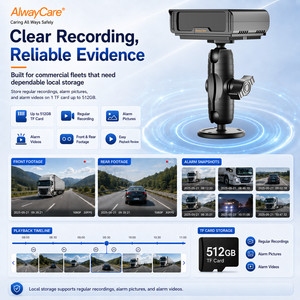 Système de surveillance de conduite intelligent AlwayCare ADAS en temps réel avec caméra 4G DMS pour la gestion de flotte et la conduite des camionneurs - Product Image 5