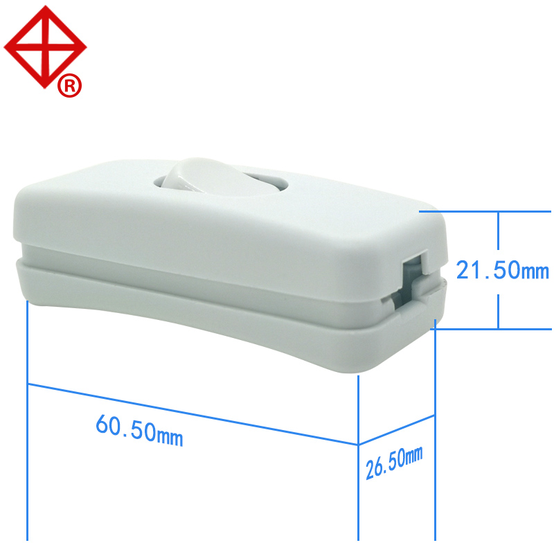Двухполюсный шнур в линейном переключателе для светодиодного освещения