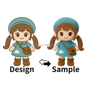 شركة مصنِّعة ألعاب قطيفة مخصصة ممتازة-تصميم شخصي-تصنيع المعدات الأصلية/تصنيع المعدات الأصلية/تصميم ناعم لترويج العلامة التجارية والهدايا - Product Image 1