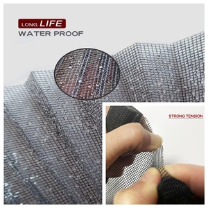 Pleated <strong>Screen</strong> Mesh <strong>Door</strong> Window Mosquito Bug <strong>Screen</strong> Sliding Retractable Trackless <strong>Screen</strong> <strong>Door</strong> With Aluminum Frame - Product Image 4