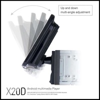 Pemutar Multimedia Mobil Universal, DVD Multimedia Android 360 Derajat Dapat Diputar, Layar Sentuh Stereo 10.1 Inci Dobel 1 Din Radio