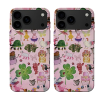 Étui de téléphone personnalisé 2 en 1, étui souple en TPU pour iPhone Pro Max 17, étui de charge sans fil