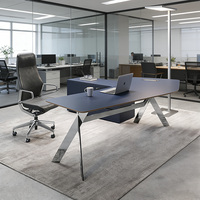Bureau vertical réglable en hauteur pour PDG, gestionnaire, bureau administratif, équipement de bureau, mobilier de bureau évolutive pour la maison