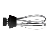 Mixeur Plongeant Électrique Commercial Multifonction en Acier Inoxydable avec Fouet, Bouton Poussoir, Capacité >3L, Vitesse Variable, Usage Domestique