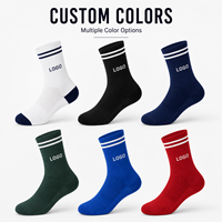 Chaussettes de cyclisme personnalisées avec logo, chaussettes de sport respirantes pour le vélo avec soutien de la voûte plantaire et semelle amortissante OEM