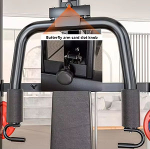 Upgrade All-in-one Squat Cage met Mechanische Arm Smith Bar Borst- & Beenpers Multifunctionele Uitstekende Home Gym Apparatuur - Product Image 6