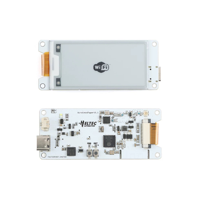 2.13-Inch Wireless E-Ink Development Board Black White Screen with WiFi/Bluetooth/LoRa Connectivity for Electronic Modules Kits