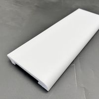 Moulure de sol en polystyrène PS, profilé décoratif pour bordure murale, pour projets de décoration intérieure résidentielle et commerciale