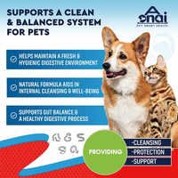 Défense Intestinale Naturelle pour Chiens : Nettoyant Herbal à l'Extrait de Noyer Noir et d'Origan – Favorise l'Équilibre de la Flore Intestinale, Soutient l'Immunité, Sûr