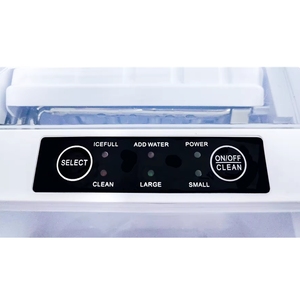 Mini 2.2L bể nước Countertop xách tay nhỏ gọn Ice Maker với cửa sổ có thể nhìn thấy - Product Image 5
