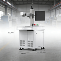 Nouvelle machine de marquage laser à fibre de bureau, petite et portable, pour la gravure de signes métalliques, avec prise en charge des fichiers DXF/PLT, haute précision et haute productivité