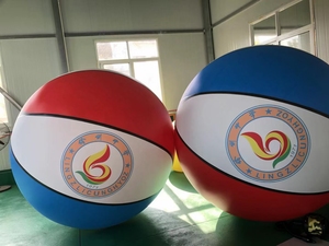 Boyi quảng cáo trang trí bóng khổng lồ Inflatable bóng rổ thể thao bóng - Product Image 4