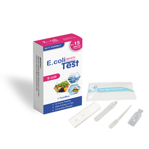 Kit de test de l'eau pour la détection de bactéries E. <span class=keywords><strong>Coli</strong></span> 0157 - Test qualitatif en 15 minutes - Aides à l'examen clinique - Classe II - Garantie de 2 ans - OEM - Product Image 1