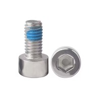 Vis à tête hexagonale en acier inoxydable SS304, pré-enduite de Loctite, avec dispositif de verrouillage de filetage, vis Allen M2M3
