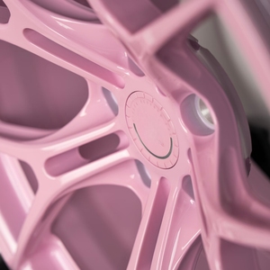 Nuevas Llantas de Aleación Forjadas con Acabado Rosa Personalizado, Venta Directa de Fábrica, Color Personalizado Disponible, Ajuste Universal para Rines de 18 Pulgadas - Product Image 3