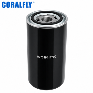 ไส้กรองน้ำมันเครื่องอัดอากาศแบบหมุนได้ KL135-035 077099417200 SH8146 98262-5134 สำหรับ Kaishan - Product Image 2
