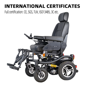 <span class=keywords><strong>Silla</strong></span> <span class=keywords><strong>de</strong></span> <span class=keywords><strong>Ruedas</strong></span> Eléctrica Plegable Todoterreno con <span class=keywords><strong>Ruedas</strong></span> Grandes para Uso en Exteriores, Batería <span class=keywords><strong>de</strong></span> Larga Duración, Carga <span class=keywords><strong>de</strong></span> 150 kg - Product Image 1