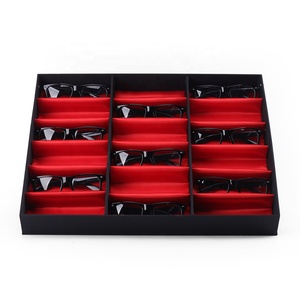 Nhà Sản Xuất Hộp Đựng Kính Sang Trọng Tùy Chỉnh Hộp Đựng Kính Mát Thủ Công Hộp Đựng Kính Mắt Với 18 Ô Cho Văn Phòng Tại Nhà - Product Image 6