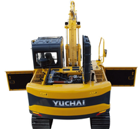 Nouvelle pelle sur chenilles Poclain YC85-9, godet de 0,32 m, puissance de 56,5 kW, haute efficacité, utilisation agricole, garantie 1 an