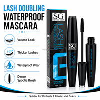 Mascara waterproof longue tenue, volumisant, allongeant, maquillage des yeux, anti-bavures, séchage rapide, extension naturelle des cils, cosmétique