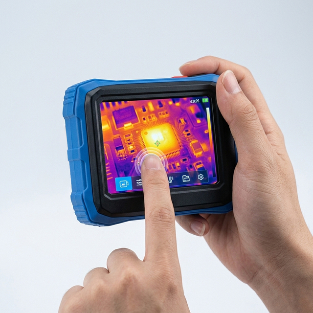 BT200 OEM 256x192 Thermal Camera 2 Million Visible Light Handheld Infrared Thermal Imager for Industrial Inspection