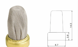 Filtre à panier pour injecteur de carburant F509B 10,3 x 6,08 x 3,0 mm pour kit de réparation d'injecteur - Product Image 3