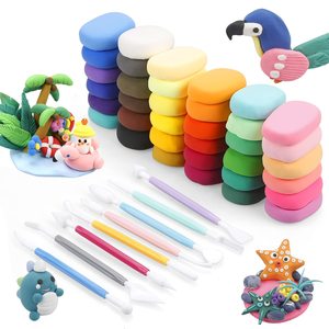Kit de Pâte à Modeler à Séchage à l'Air 36 Couleurs pour Cadres Photo, Accessoires en Mousse, Créations Artistiques et Artisanat - Product Image 6