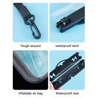 JERLON Vente en gros d'usine OEM, pochette étanche pour téléphone certifiée IPX8, pour la natation, la mer, les sports de plein air, sac étanche personnalisable, couleurs personnalisables