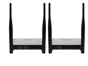 ตัวขยายสัญญาณ <span class=keywords><strong>HDMI</strong></span> ไร้สาย 200 เมตร ตัวส่งสัญญาณและตัวรับสัญญาณไร้สาย หนึ่งตัวส่งสัญญาณไปยังหลายตัวรับสัญญาณ / หลายตัวรับสัญญาณไปยังหนึ่งตัวส่งสัญญาณ สำหรับเชื่อมต่อแล็ปท็อป พีซี กับทีวี - Product Image 2