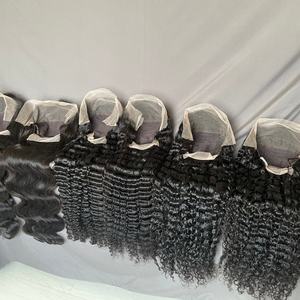 30 pulgadas 13x4 Frontal Transparente para Pelucas de Encaje OFERTA Cabello Humano 100% Remy Indio Ondulado Profundo y Ondulado Corporal 180% Densidad - Product Image 4