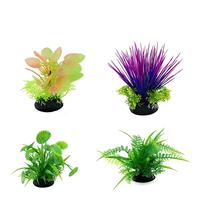 Plantes décoratives artificielles pour aquarium et bassin à poissons