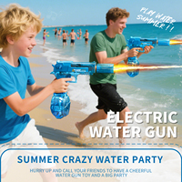 Enfants en plastique été piscine plage jeu de combat Mini pistolet à eau jouet pas cher en gros Portable automatique pistolet à eau électrique pistolet