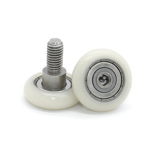 Manufacturer-Supplied Wear-Resistant Conveyor Rollers BDR30/C6L16 Screw <b>Pulleys</b> S608ZZ Bearing-Coated Plastic Rollers - Product Image 3