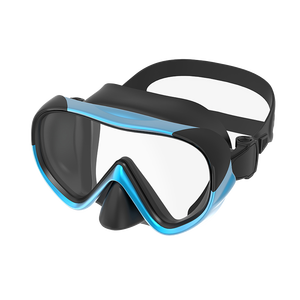 स्कुबा डाइविंग स्नॉर्कल डाइविंग मास्क वयस्कों के लिए प्रीमियम टेम्पर्ड ग्लास डाइविंग मास्क - Product Image 1