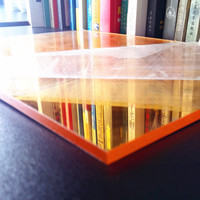 4x8ft 6x8ft 1mm 2mm Laser Cut Gravé Pieds Or Miroir s Feuille Acrylique