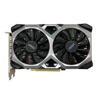 Vente en gros Démonté Utilisé GTX 1660 6G PC de Bureau Indépendant 4K Gaming Carte Graphique 1660 Carte Graphique GDDR6 Mémoire Vidéo Ventilateur