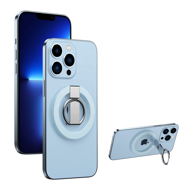 N52 Finger Ring Strap Stand Magnetic Removable Phone Grip Socket Wireless Charger Mobile Bracket Holder Mobile Phone Grips