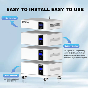 Système d'énergie solaire domestique tout-en-un Madsun 15 kWh 10 kWh 30 kWh 50 kWh, système hybride hors réseau 10 kW 12 kW 5 kW MDS-512 - Product Image 5