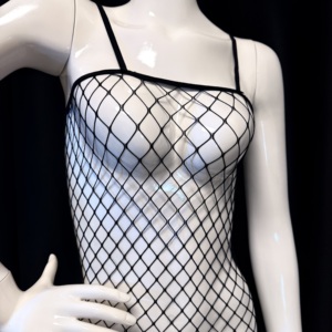 Bodystocking Sexy con Diseño de Gato para Halloween, Transpirable y con Aberturas, para Mujer - Product Image 6